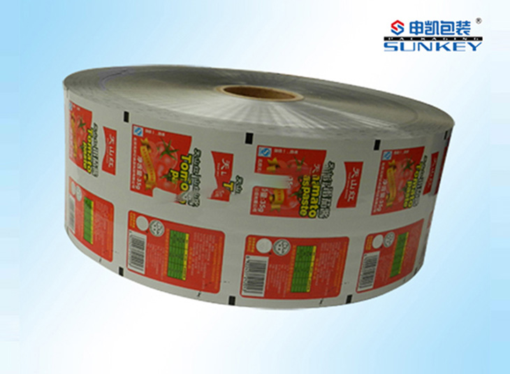 番茄酱自动星空官网(中国)卷膜|食品铝箔膜|自动星空官网(中国)膜